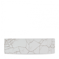 Kintsugi Agate Grey Rectangular Tray