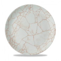 Kintsugi Coral Coupe Plate