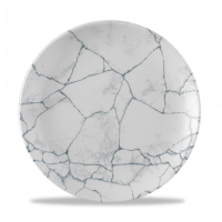Kintsugi Pearl Grey Coupe Plate