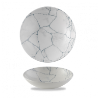 Kintsugi Pearl Grey Coupe Bowl