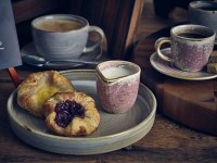 Terra Porcelain Plate and Jug