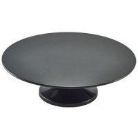 BLACK Melamine Cake Stand