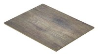 Wood Effect Melamine Platter GN 1/2 SIze