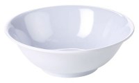 White Melamine Oatmeal Bowl 6inch / 15cm