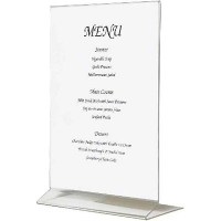 Plastic Menu Holder A4 Portrait Size