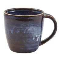 Aqua Blue Terra Porcelain Mug