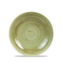 Stonecast Burnished Green Coupe Bowl