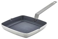 24cm Non-Stick Teflon Plus Square Ribbed Skillet