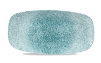 Churchill Raku Jade Green Chefs Oblong Plate