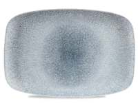 Churchill Raku Topaz Blue Chefs Oblong Platter