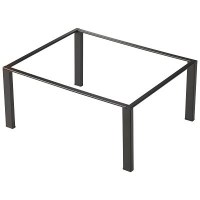 1/3GN Black Metal Frame Buffet Riser