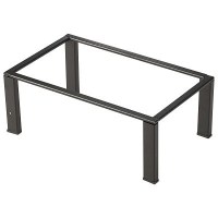 Black Metal Frame Buffet Riser