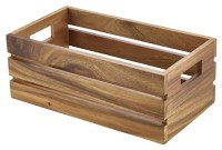 1/3 GN Acacia Wood Riser/Box