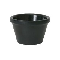 Smooth Black Melamine Ramekin