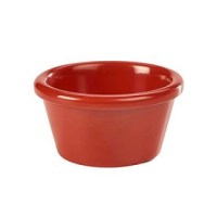 Smooth Red Melamine Ramekin