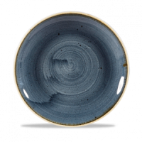 16.5cm Stonecast Blueberry Coupe Plate