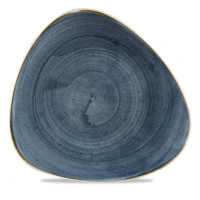 26.5cm Stonecast Blueberry Triangle Plate