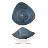 Stonecast Blueberry Triangle Bowl