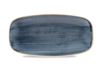 Stonecast Blueberry Grey Chefs Oblong Plate