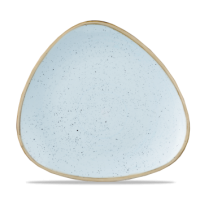 Stonecast Duck Egg Blue Triangle Plate