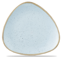 Stonecast Duck Egg Blue Triangle Plate