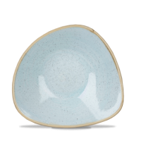 Stonecast Duck Egg Blue Triangle Bowl