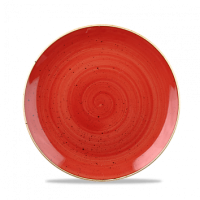 Stonecast Berry Red Coupe Bowl
