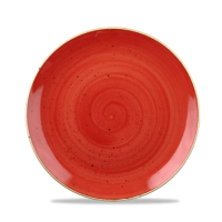 Stonecast Berry Red Coupe Bowl