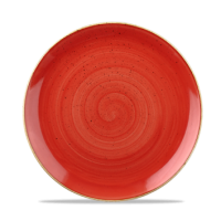 Stonecast Berry Red Coupe Plate