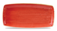 Stonecast Berry Red Oblong Plate