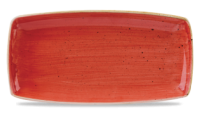 Stonecast Berry Red Oblong Plate