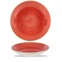 Stonecast Berry Red Coupe Bowl
