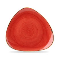 Stonecast Berry Red Triangle Plate
