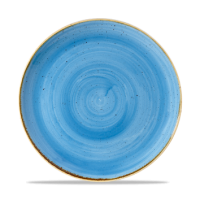Stonecast Cornflower Blue Coupe Plate