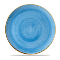Stonecast Cornflower Blue Coupe Plate