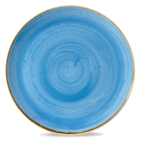 Stonecast Cornflower Blue Coupe Plate