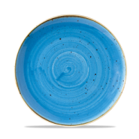 Stonecast Cornflower Blue Coupe Plate