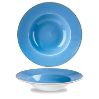 Stonecast Cornflower Blue Wide Rimmed Bowl