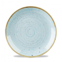 Stonecast Duck Egg Blue Coupe Plate