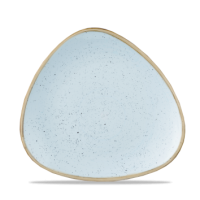 Stonecast Duck Egg Blue Triangle Plate