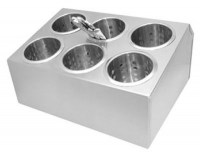 Stainless Steel Cutlery Cylinder Holder