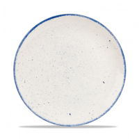 Stonecast Hints Indigo Blue Coupe Plate