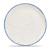 Stonecast Hints Indigo Blue Coupe Plate