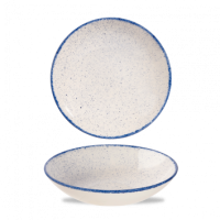 18.2cm Stonecast Hints Indigo Blue Coupe Bowl