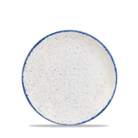 Stonecast Hints Indigo Blue Coupe Plate