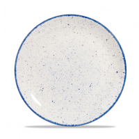 21.7cm Stonecast Hints Indigo Blue Coupe Plate