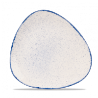 Stonecast Hints Indigo Blue Triangle Plate