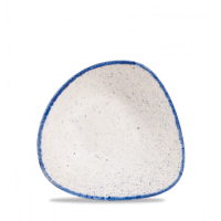 Stonecast Hints Indigo Blue Triangle Bowl