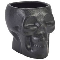 Tiki Skull Mug CAST IRON EFFECT 