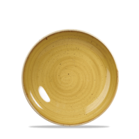 Stonecast Mustard Seed Yellow Coupe Plate